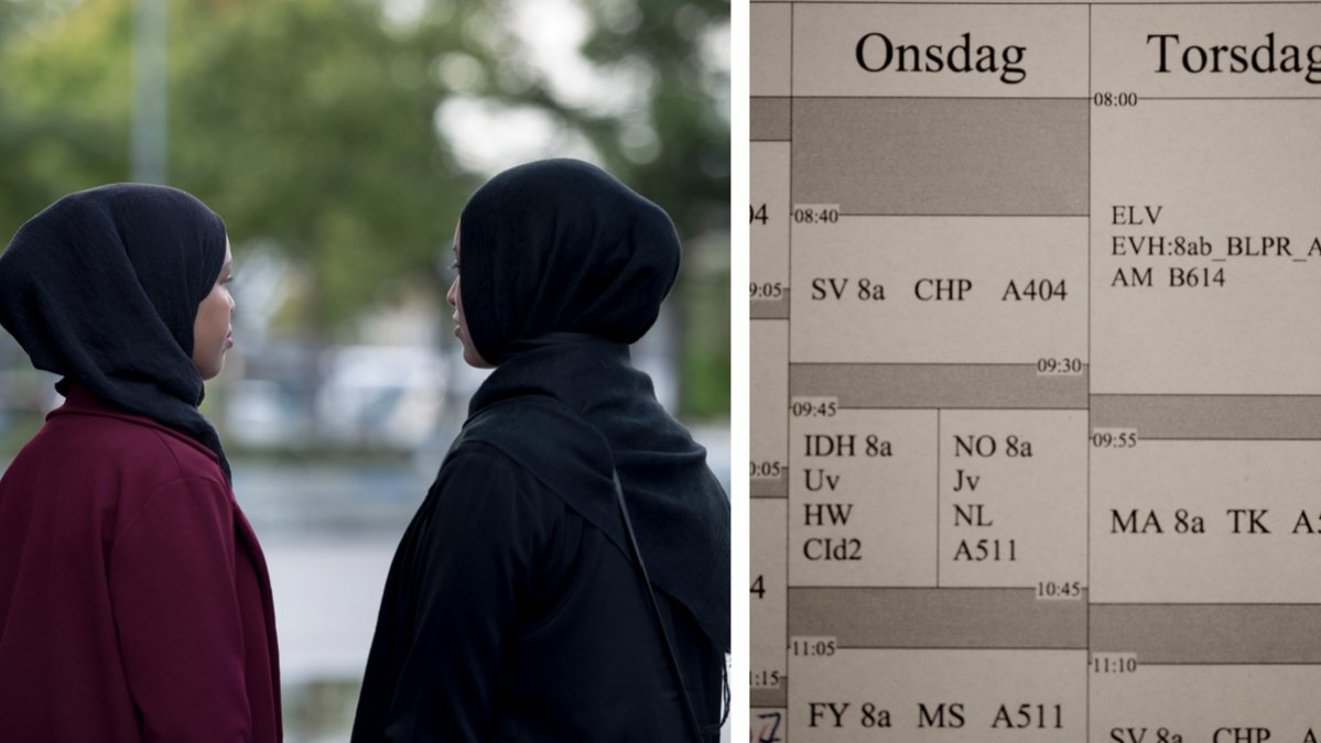 En rektor i Eskilstuna jämför muslimska flickor med hattifnattar.